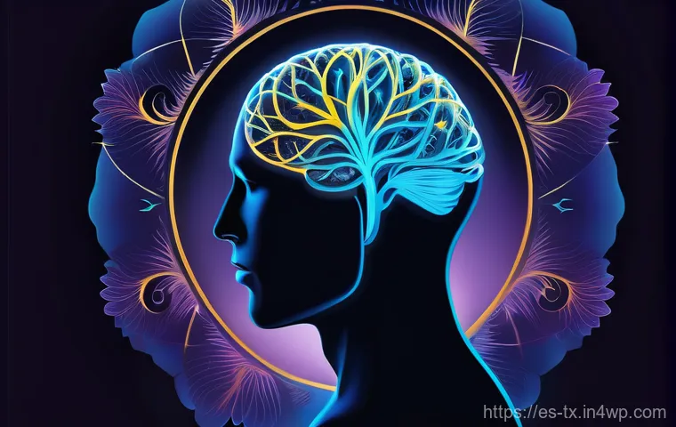 명상과 내면의 지혜의 과학 - **Prompt for Inner Calm and Clarity in Nature:**
    "A serene, close-up shot of a young adult woman...