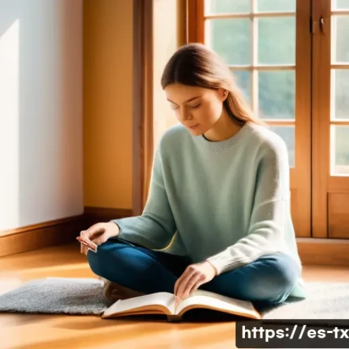 Home 23 자신의 내면을 이해하는 심리학적 접근 - **Emotional Clarity: Navigating the Inner Landscape**
A serene, contemplative person, wearing co...